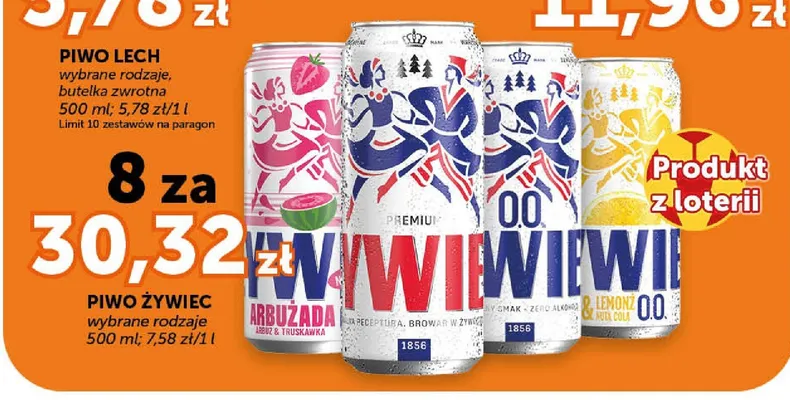 Piwo bezalkoholowe Żywiec Arbuzada Arbuz & Truskawka promocja w Euro Sklep