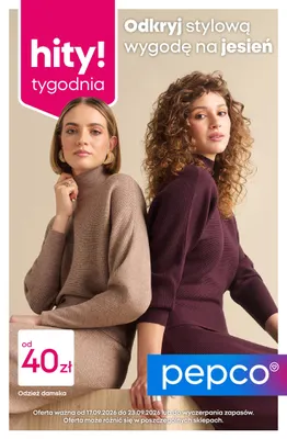 Odzież damska promocja w Pepco