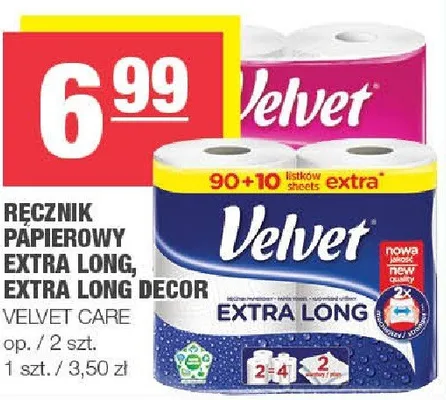 Ręcznik papierowy Extra Long, Extra Long Decor promocja w SPAR
