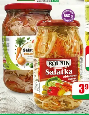 Sałatka obiadowa Rolnik promocja w Dino