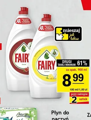 Płyn do naczyń Fairy Cytryna promocja w Gram Market
