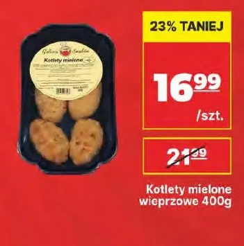 Kotlety mielone wieprzowe Galeria Smaków promocja w API Market
