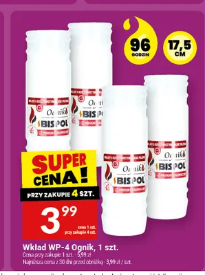 Wkład WP-4 Ognik promocja w Twój Market
