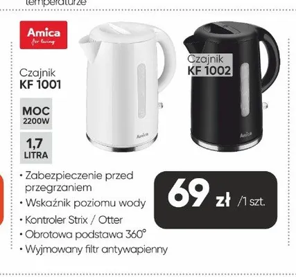 Czajnik Amica KF 1001 promocja w Max Elektro