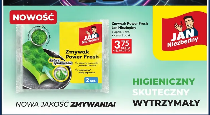 Zmywak Power Fresh Jan Niezbędny promocja w Makro