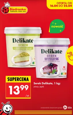 Serek jagodowy promocja w Biedronka