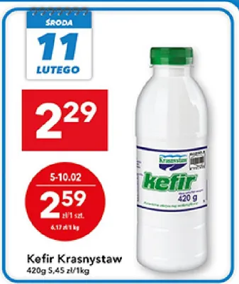 Kefir Krasnystawski promocja w LEWIATAN