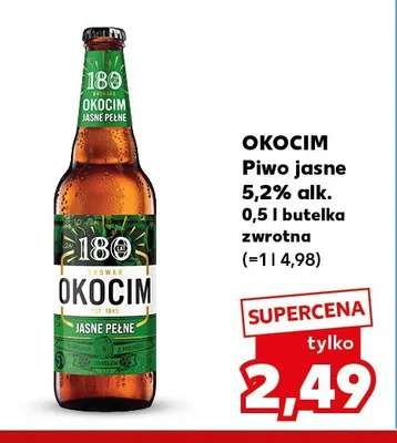Piwo Okocim promocja w Kaufland