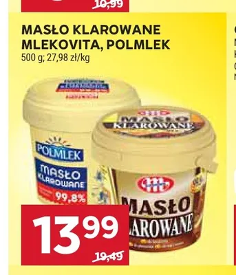 Masło klarowane Mlekovita promocja w Stokrotka