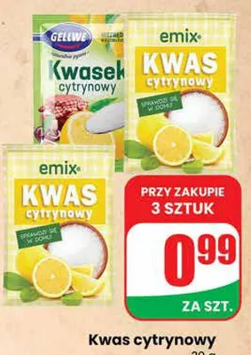 Kwasek cytrynowy promocja w Dino