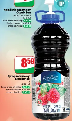 Napój niegazowany Capri-Sun Multivitamin promocja w Dino