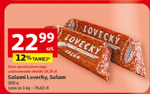 Salami promocja w Auchan