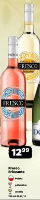 Wino musujące Fresco Frizzante Mango & Pesca słodkie polskie promocja w Netto