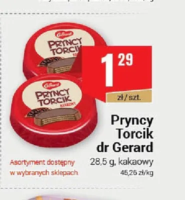 Pryncy Torcik dr Gerard promocja w Premium Nasz Sklep