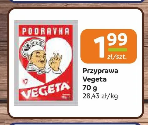 Przyprawa Vegeta Podravka promocja w Społem Częstochowa