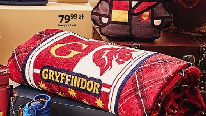 Kocyk Gryffindor Harry Potter promocja w Empik