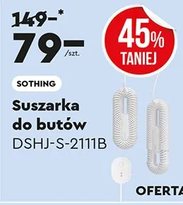 Suszarka do butów DSHJ-S-2111B promocja w Biedronka Home