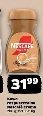 Kawa rozpuszczalna Nescafé Crema promocja w Netto