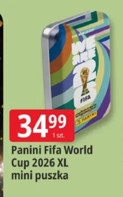 Mini puszka Panini Fifa World Cup 2026 XL promocja w Leclerc