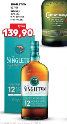 Whisky Singleton 12 YO promocja w Kaufland