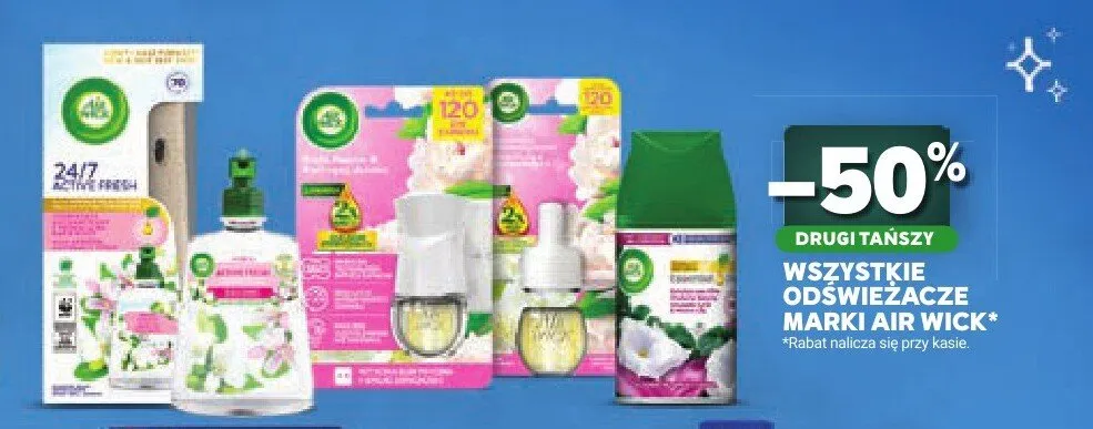 Odświeżacz powietrza Air Wick 24/7 Active Fresh promocja w Stokrotka