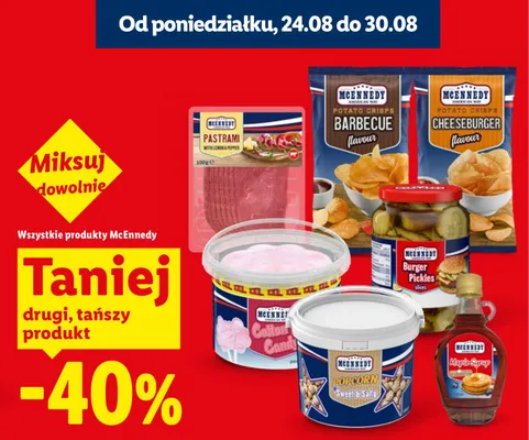 Wata cukrowa McEnnedy promocja w Lidl