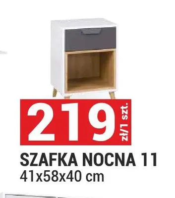 Szafka nocna 11 Joker promocja w Merkury Market