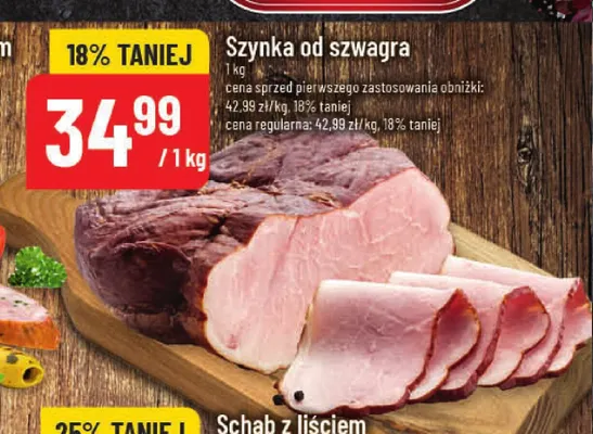 Szynka od szwagra promocja w POLOmarket