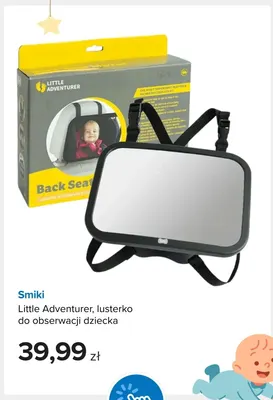Lusterko do obserwacji dziecka Little Adventurer Smiki promocja w Smyk