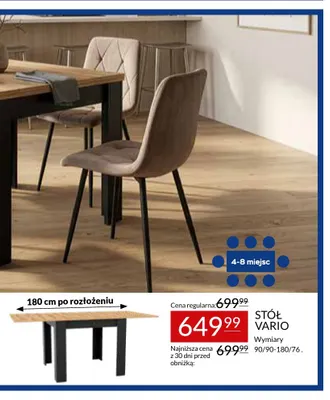 Stół Vario promocja w Abra Meble