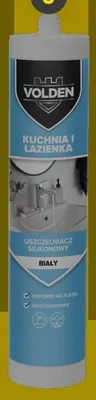 Silikon sanitarny Volden biały promocja w Castorama