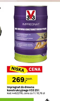Impregnat do drewna konstrukcyjnego promocja w Leroy Merlin