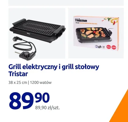 Grill elektryczny i grill stołowy promocja w Action