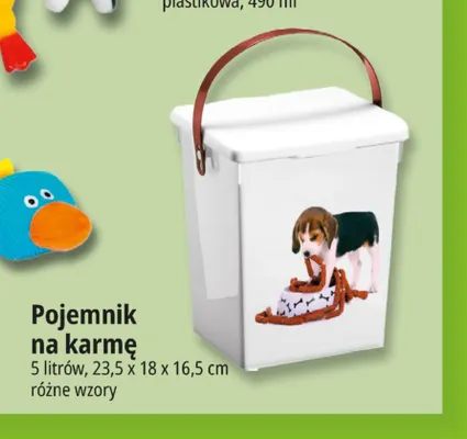 Pojemnik na karmę promocja w Leclerc