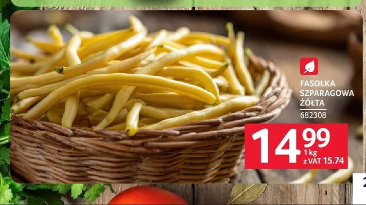 Fasolka szparagowa żółta promocja w Selgros