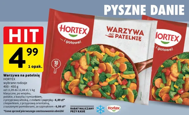 Warzywa na patelnię promocja w Intermarche