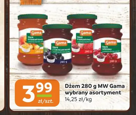 Dżem MW Gama promocja w Społem Częstochowa