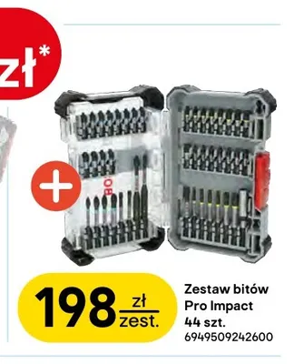 Zestaw bitów Pro Impact 44 szt. Bosch promocja w Castorama