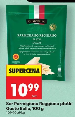 Ser Parmigiano Reggiano płatki promocja w Biedronka