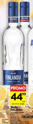 Wódka Finlandia lime promocja w Intermarche