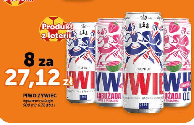 Piwo Żywiec Premium 8-pak 500 ml promocja w ABC