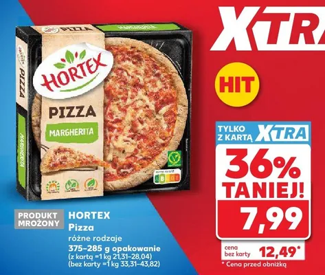 Pizza różne rodzaje promocja w Kaufland