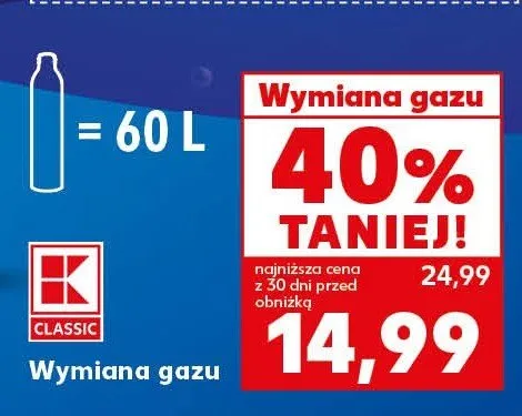 Wymiana naboju Quick Click CO2 promocja w Kaufland
