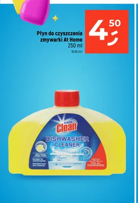 Płyn do czyszczenia zmywarki At Home Clean promocja w Dealz