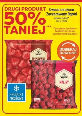 Owoce mrożone truskawki Zaczarowany Ogród promocja w POLOmarket