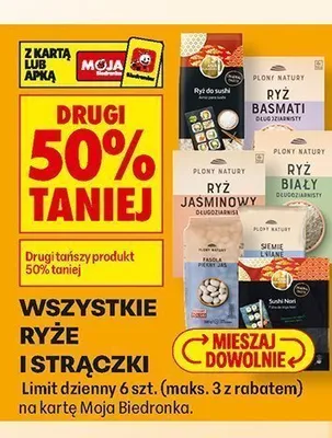 Fasola piękny jaś Plony Natury promocja w Biedronka