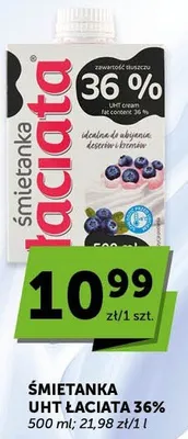 Śmietanka 30 % Łaciate promocja w Euro Sklep