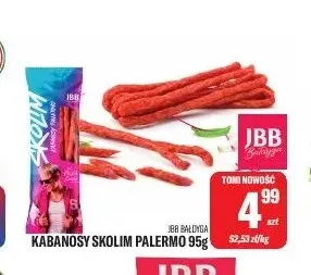 Kabanosy Skolim Palermo promocja w Tomi Markt