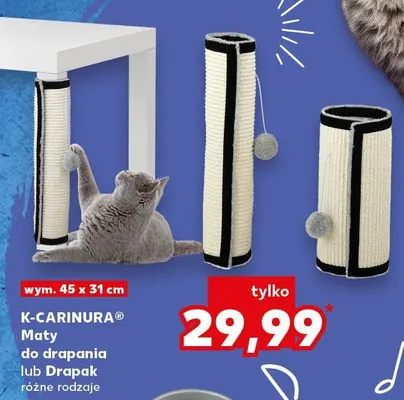 Mata do drapania lub Drapak promocja w Kaufland