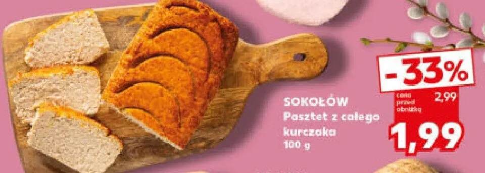 Pasztet z całego kurczaka promocja w Kaufland